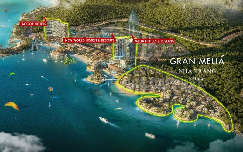 Vị trí GRAN MELIÁ NHA TRANG 5