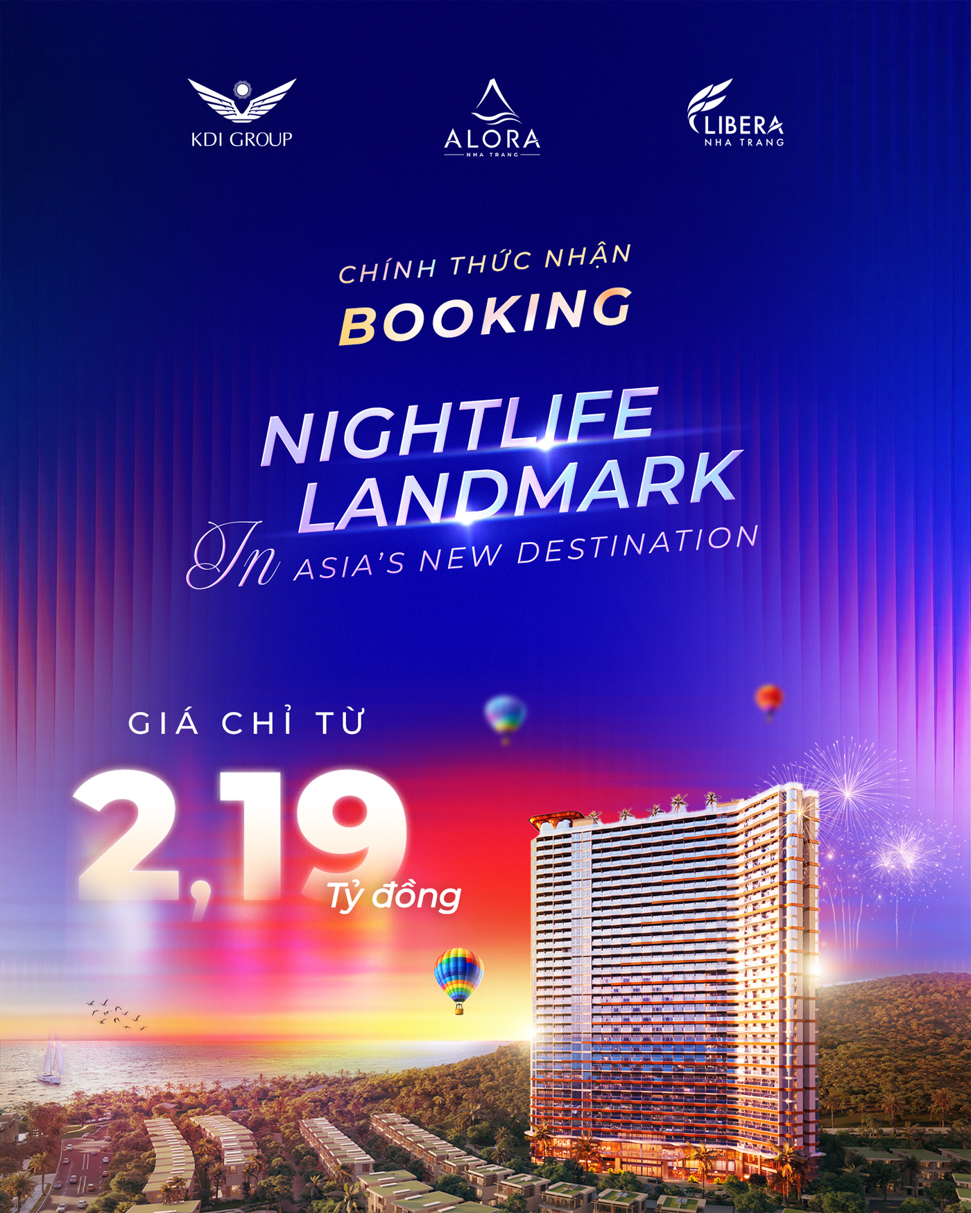 ALORA NHA TRANG GIÁ CHỈ TỪ 2.19 TỶ